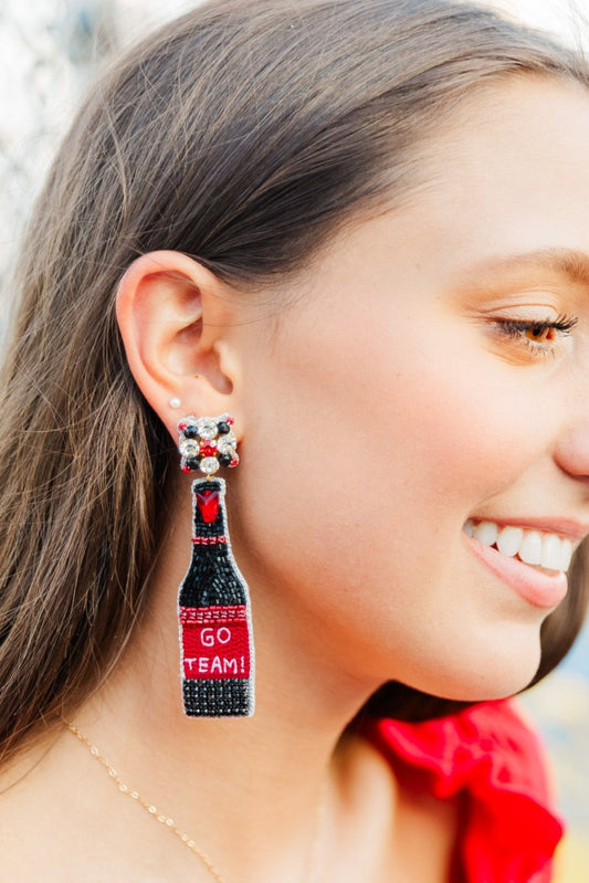 Red/Black Go Team Bottle