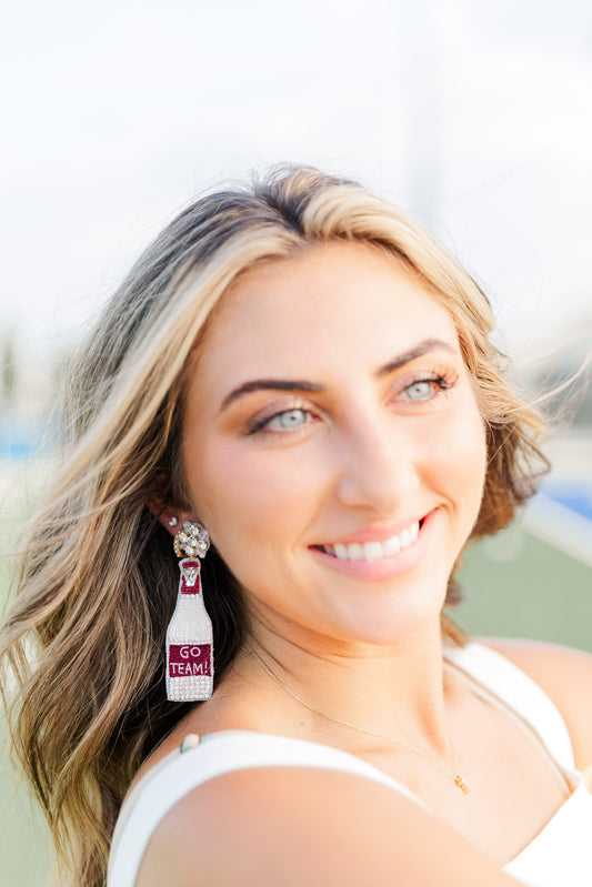 Maroon Go Team Bottle