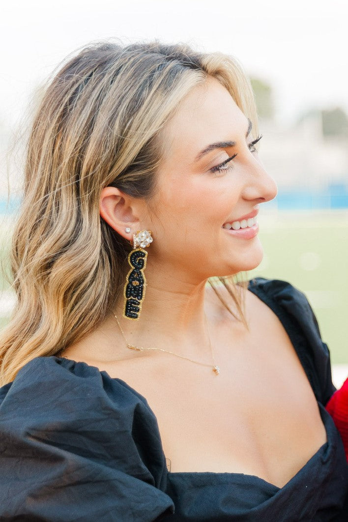 Black/Gold Gameday Drops