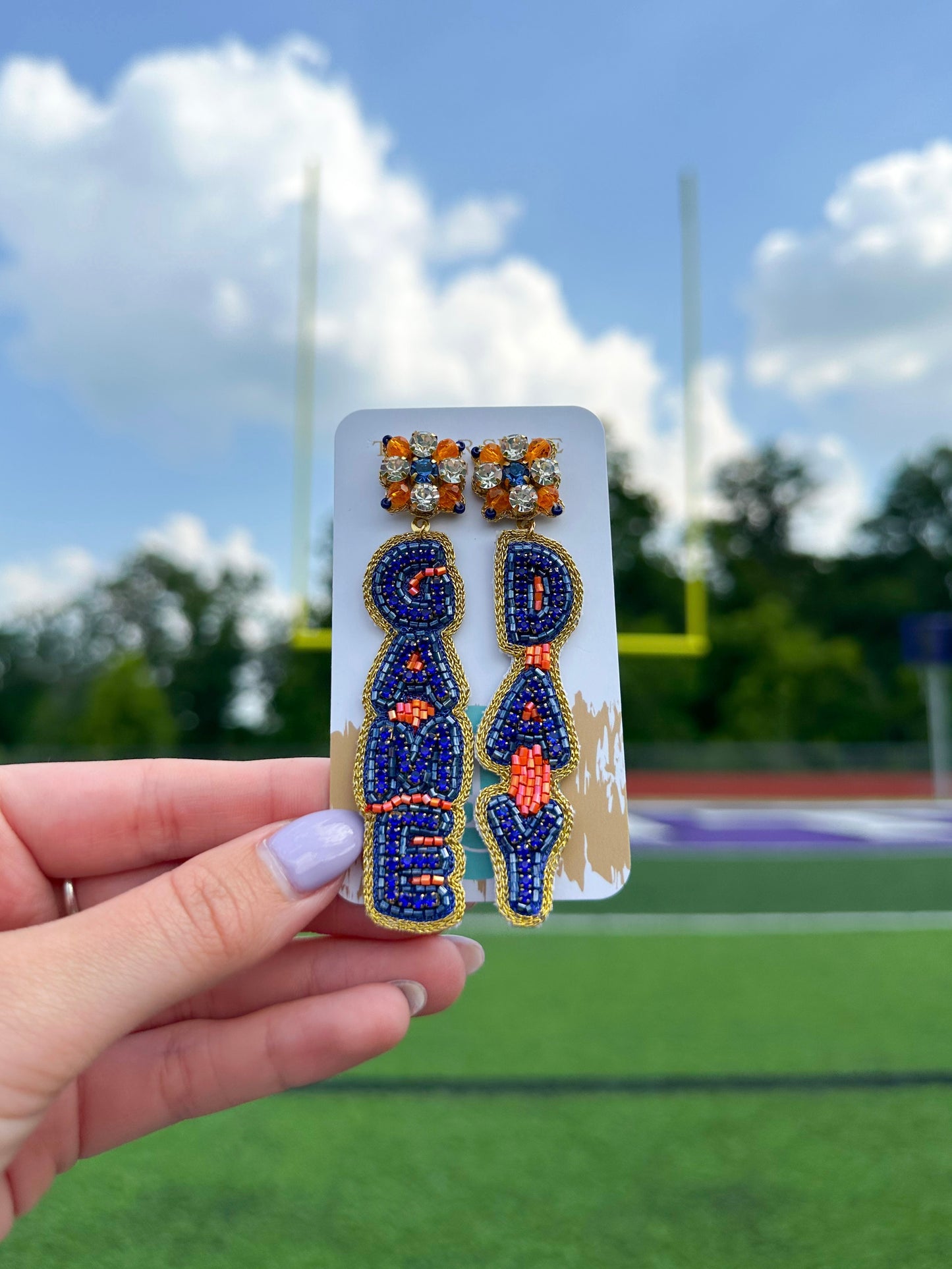 Blue/Orange Gameday Drops