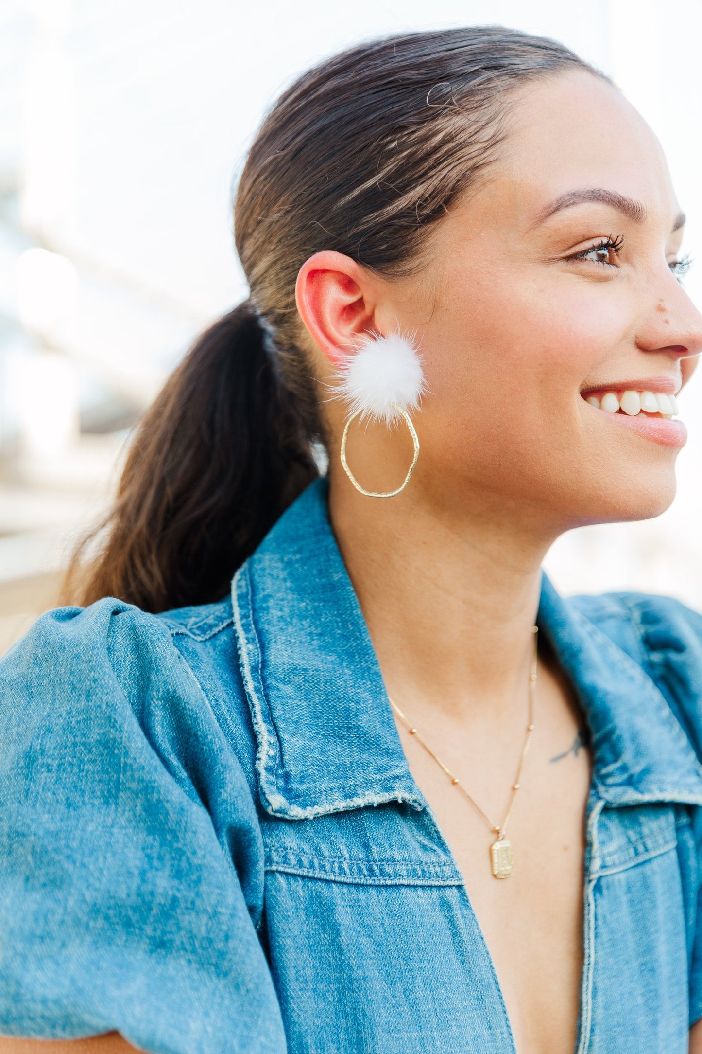 Gameday Puff Top Hoops