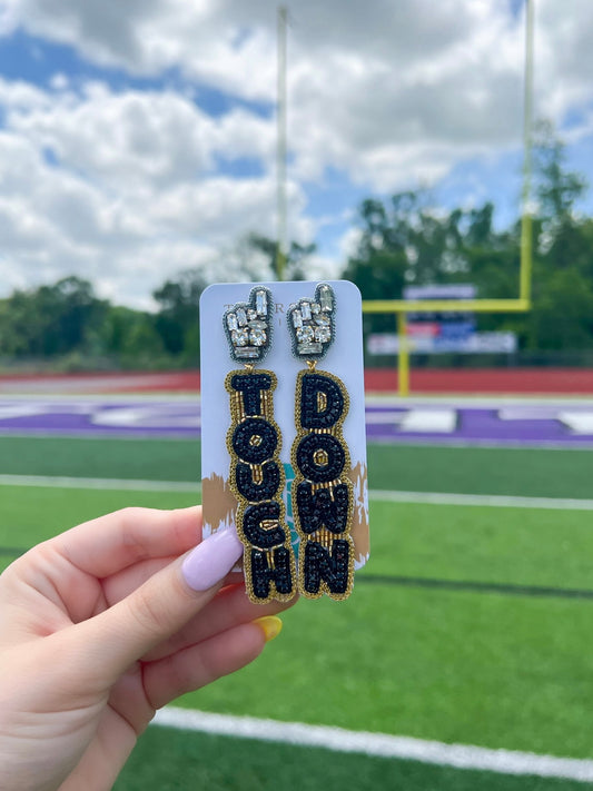 Black/Gold Touchdown Drops