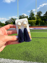 Load image into Gallery viewer, Navy Silk Tassels
