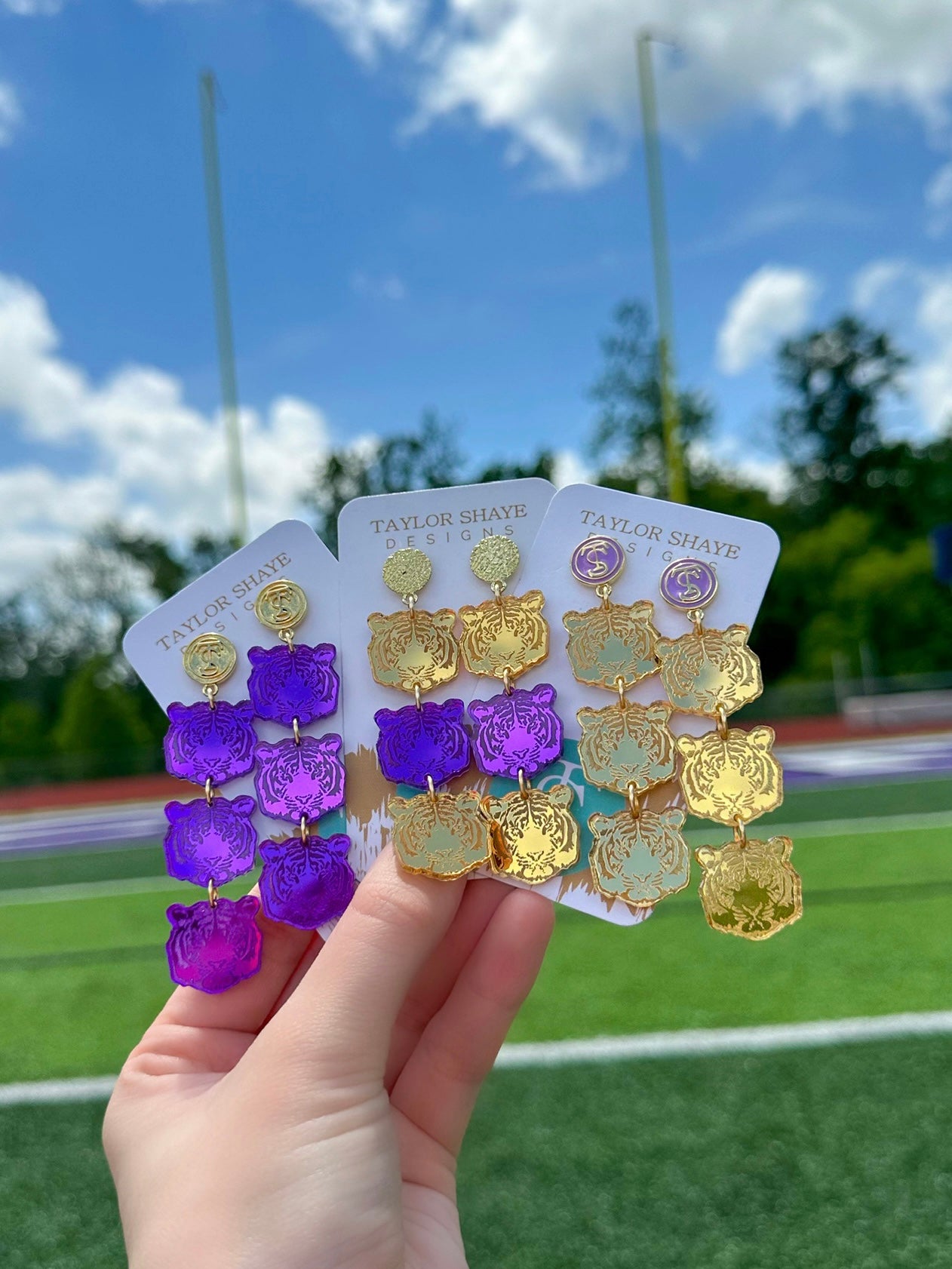 Triple Tiger Head Drops