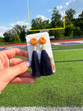 Load image into Gallery viewer, Navy Silk Tassels
