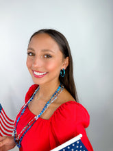 Load image into Gallery viewer, USA Metallic Hoops
