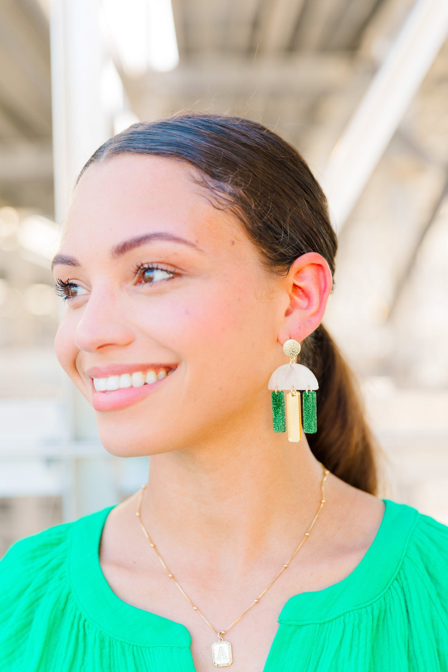 Green/Gold Huddle Drops