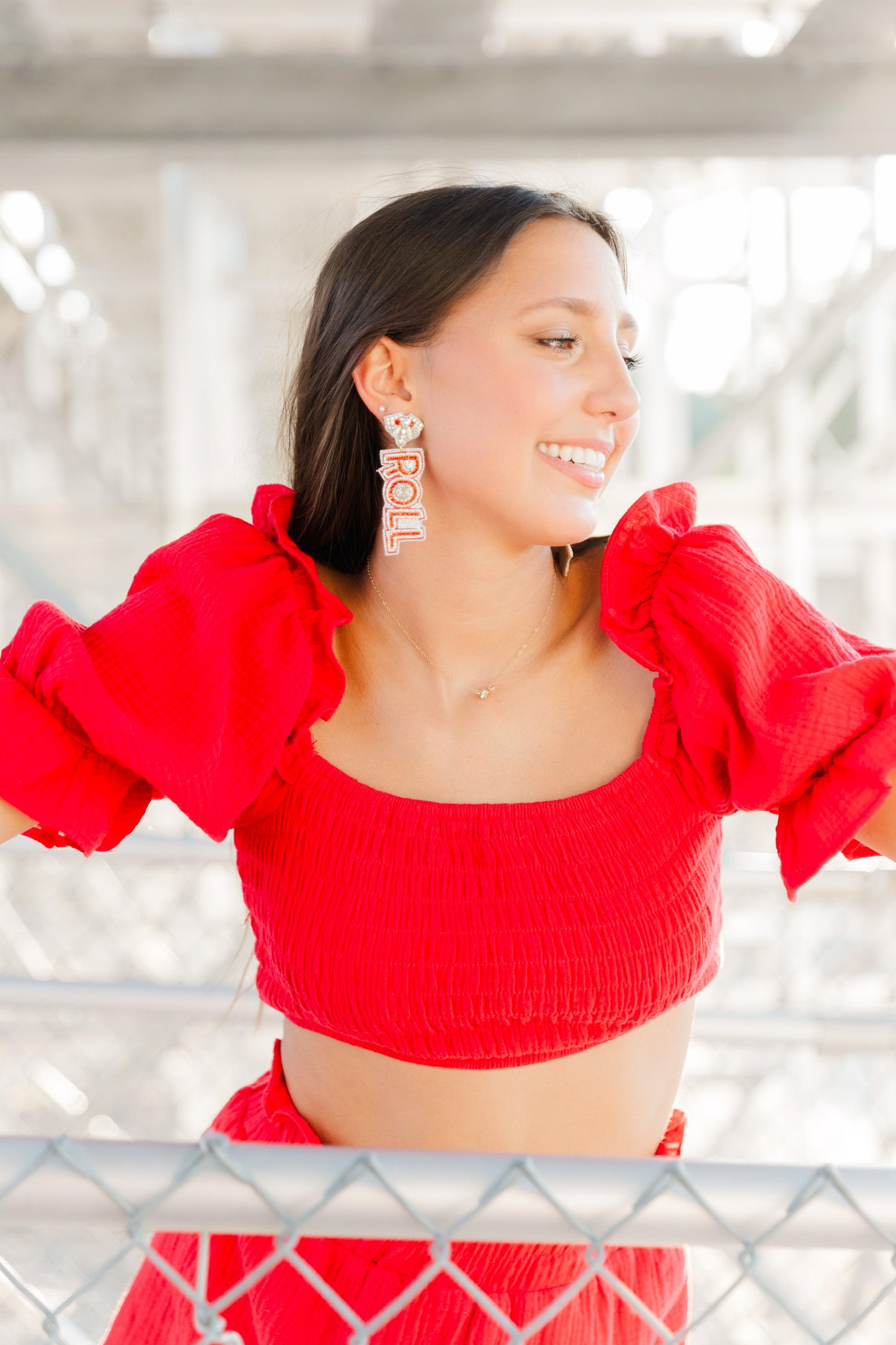 Roll Baby Beaded Earrings