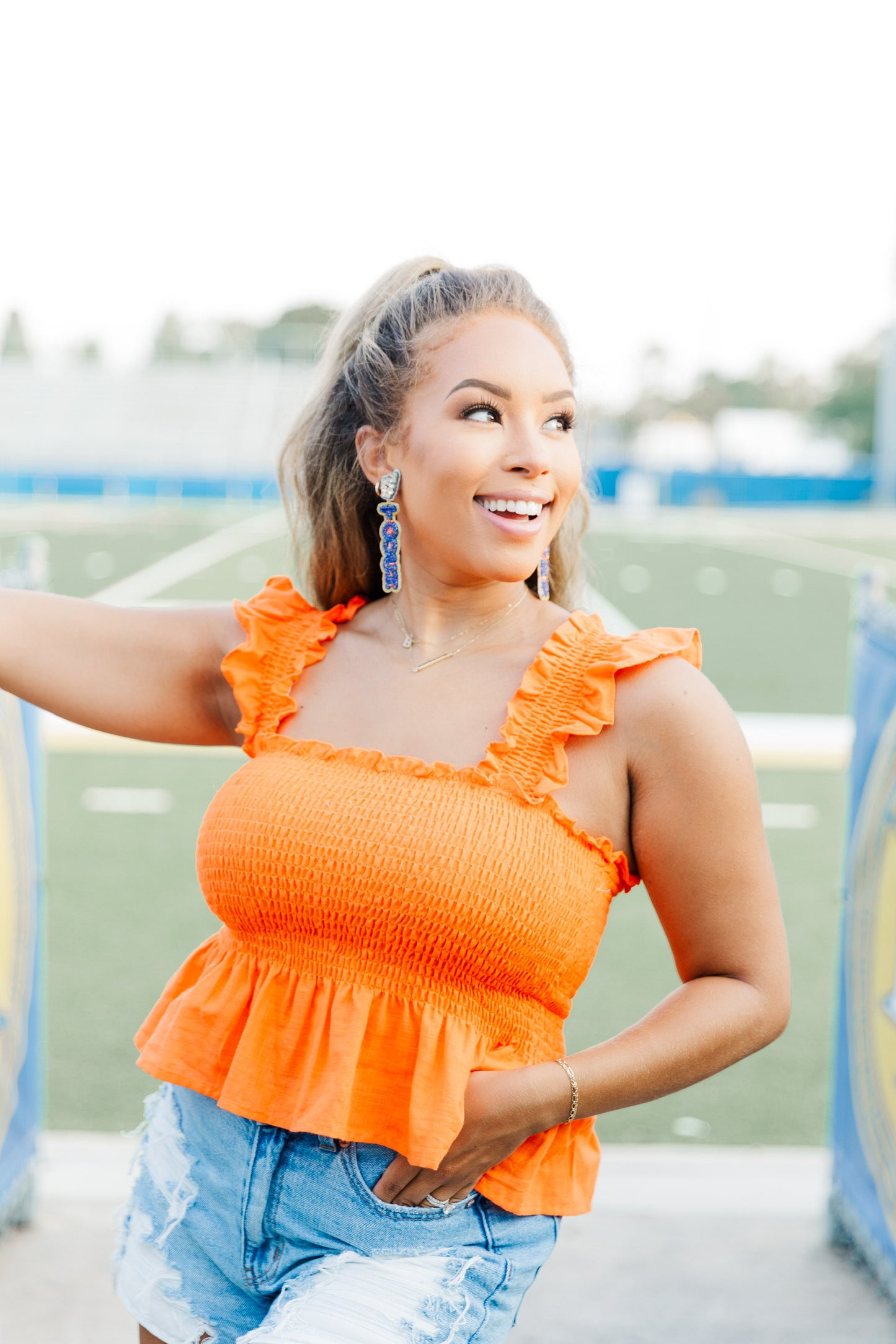 Blue/Orange Touchdown Drops