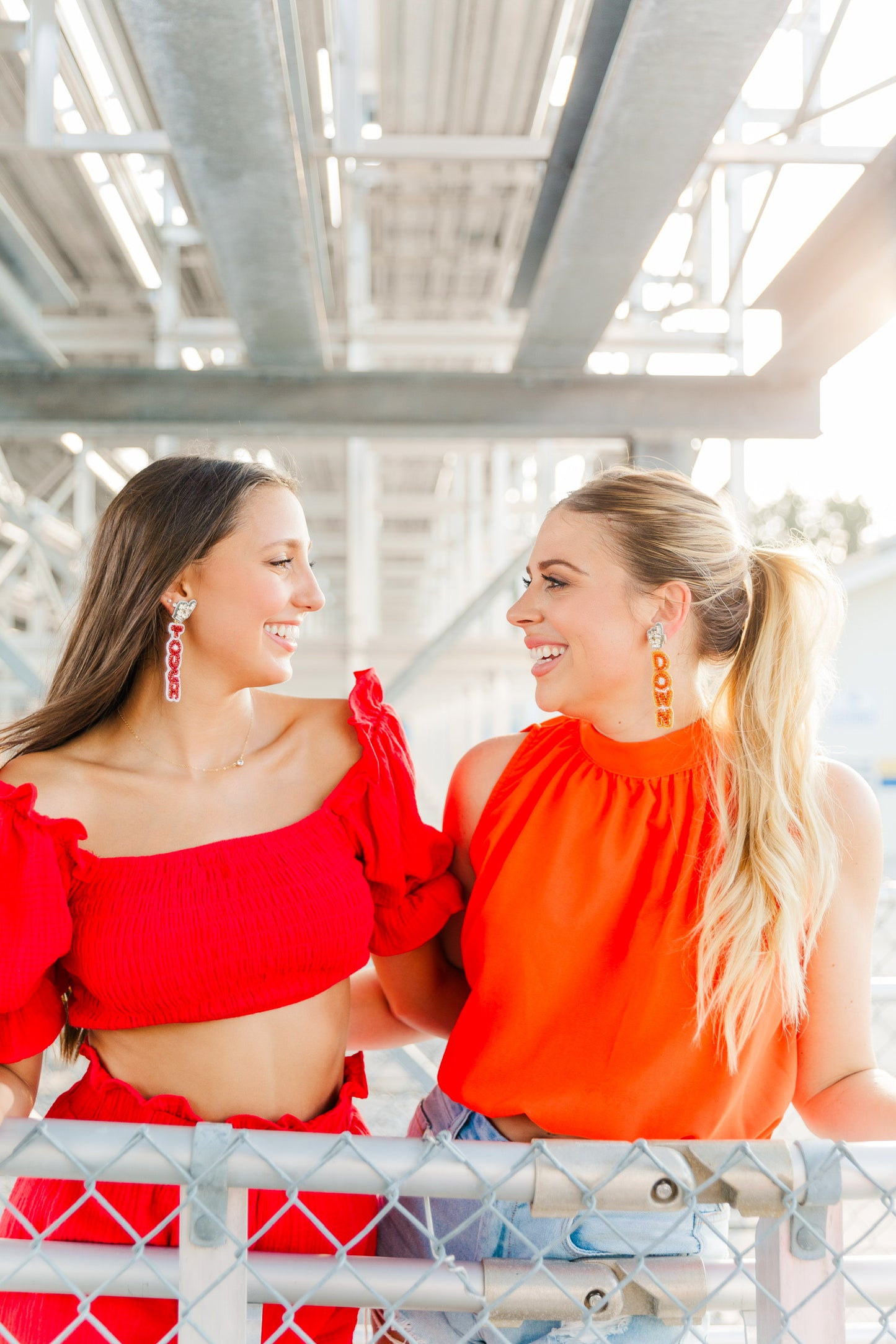 Red/White Touchdown Drops