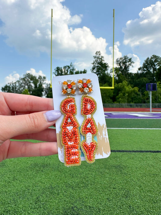 Orange/White Gameday Drops