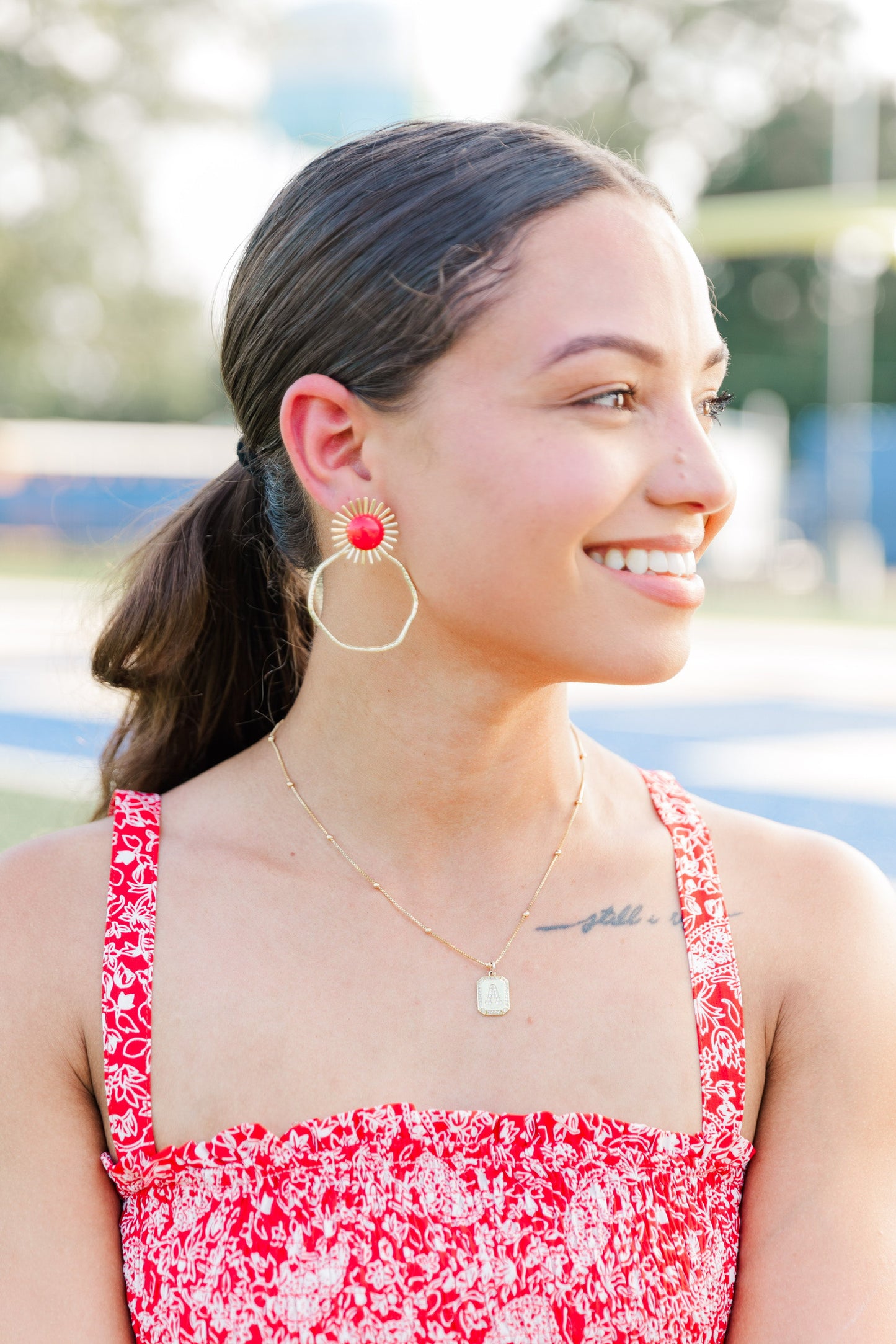 Gameday Sunburst Hoops