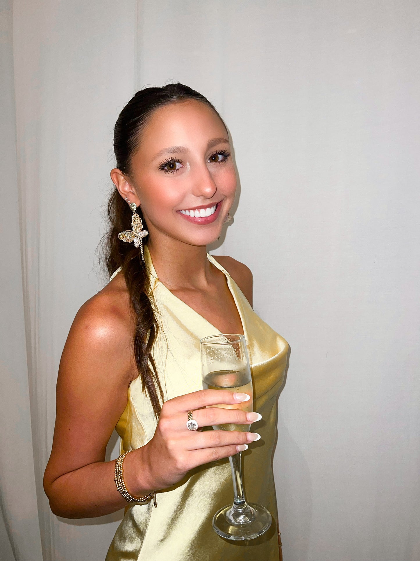 Lilliana Lightweight Butterfly Drops