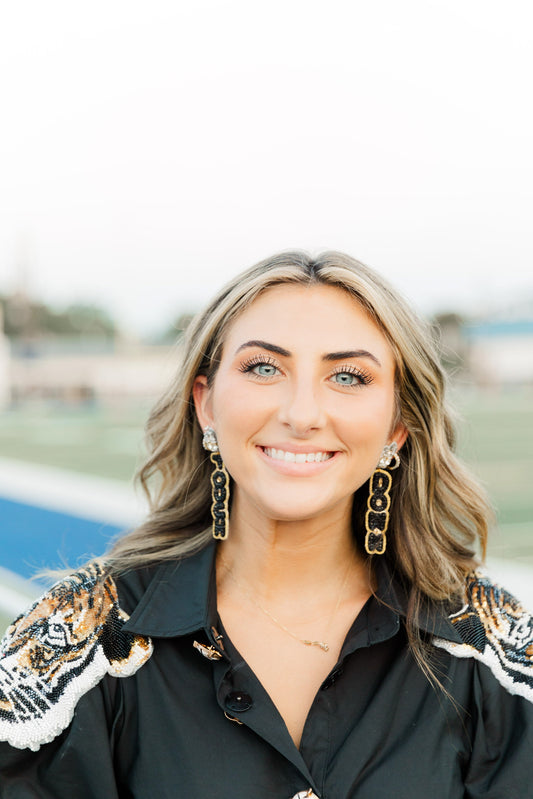 Black/Gold Touchdown Drops