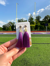 Load image into Gallery viewer, Purple Silk Tassels
