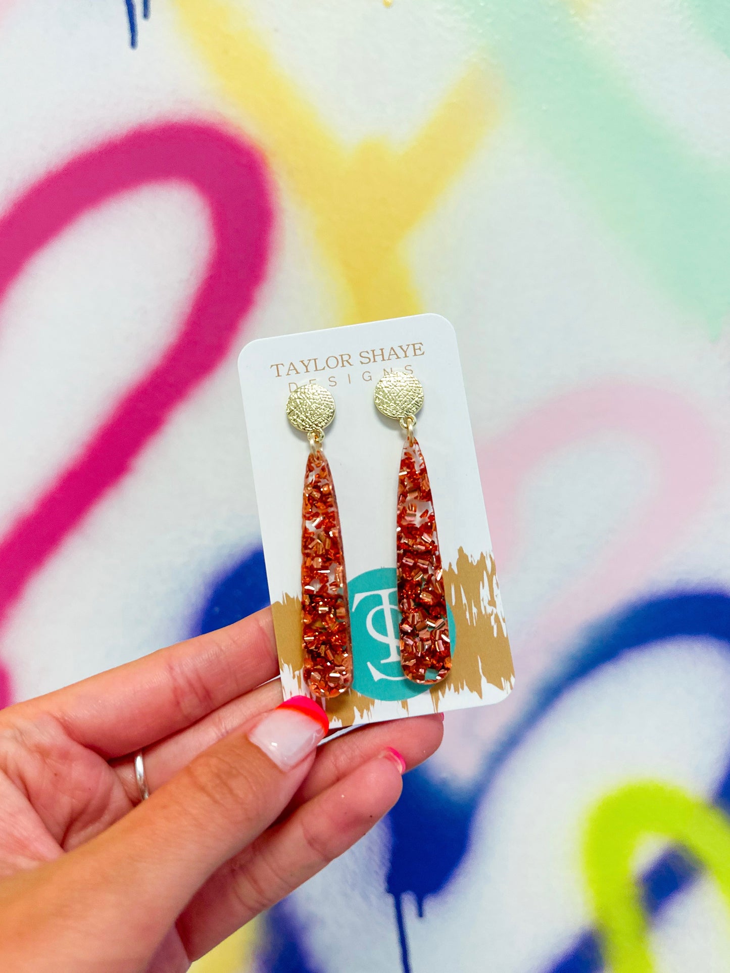 Copper Flake Kimmy Drops