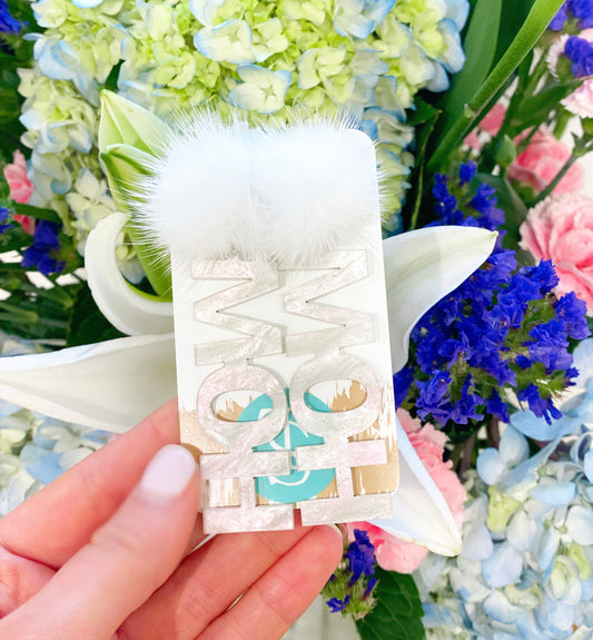 Shimmer MOH Earrings