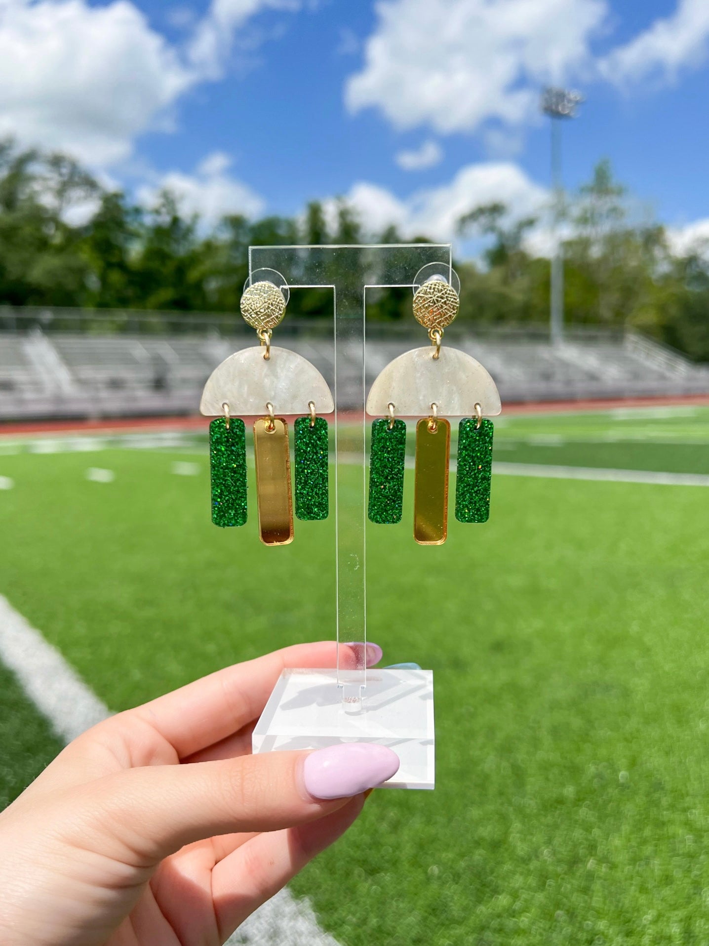 Green/Gold Huddle Drops