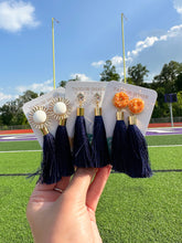 Load image into Gallery viewer, Navy Silk Tassels

