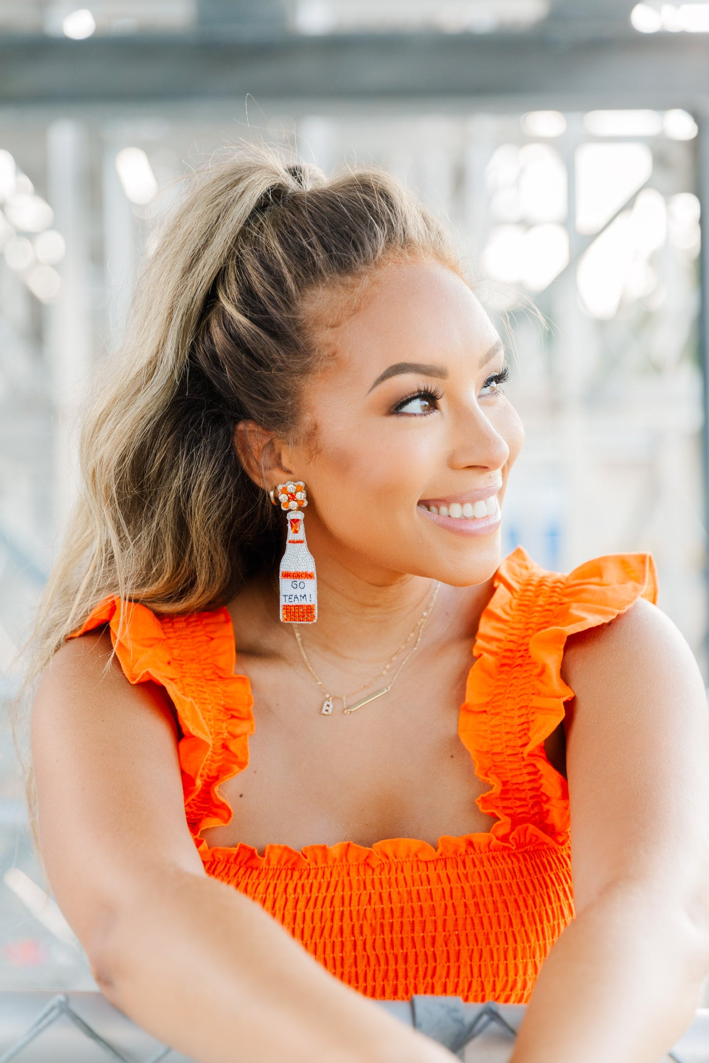 Orange Go Team Bottle