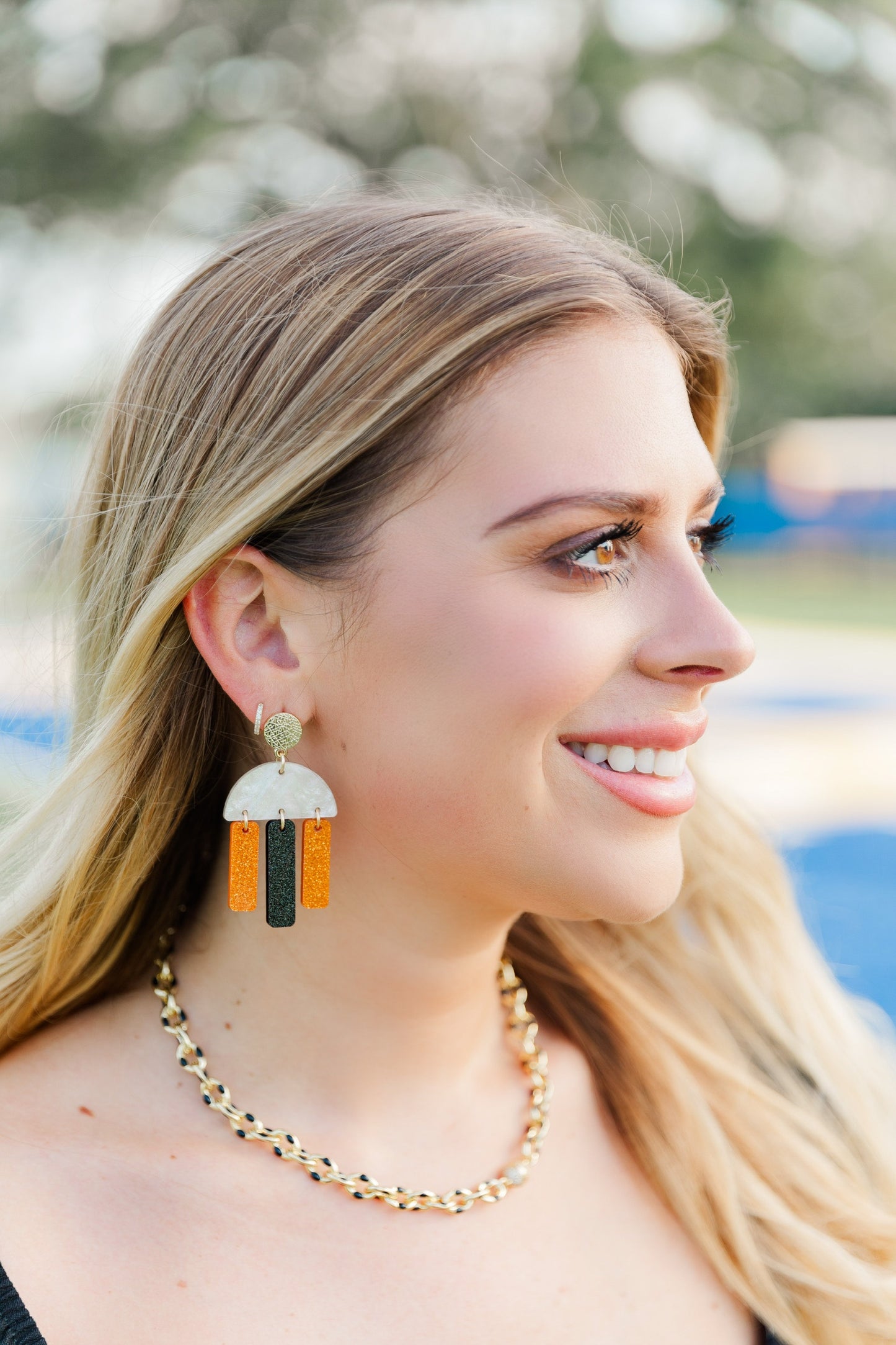 Orange/Black Huddle Drops