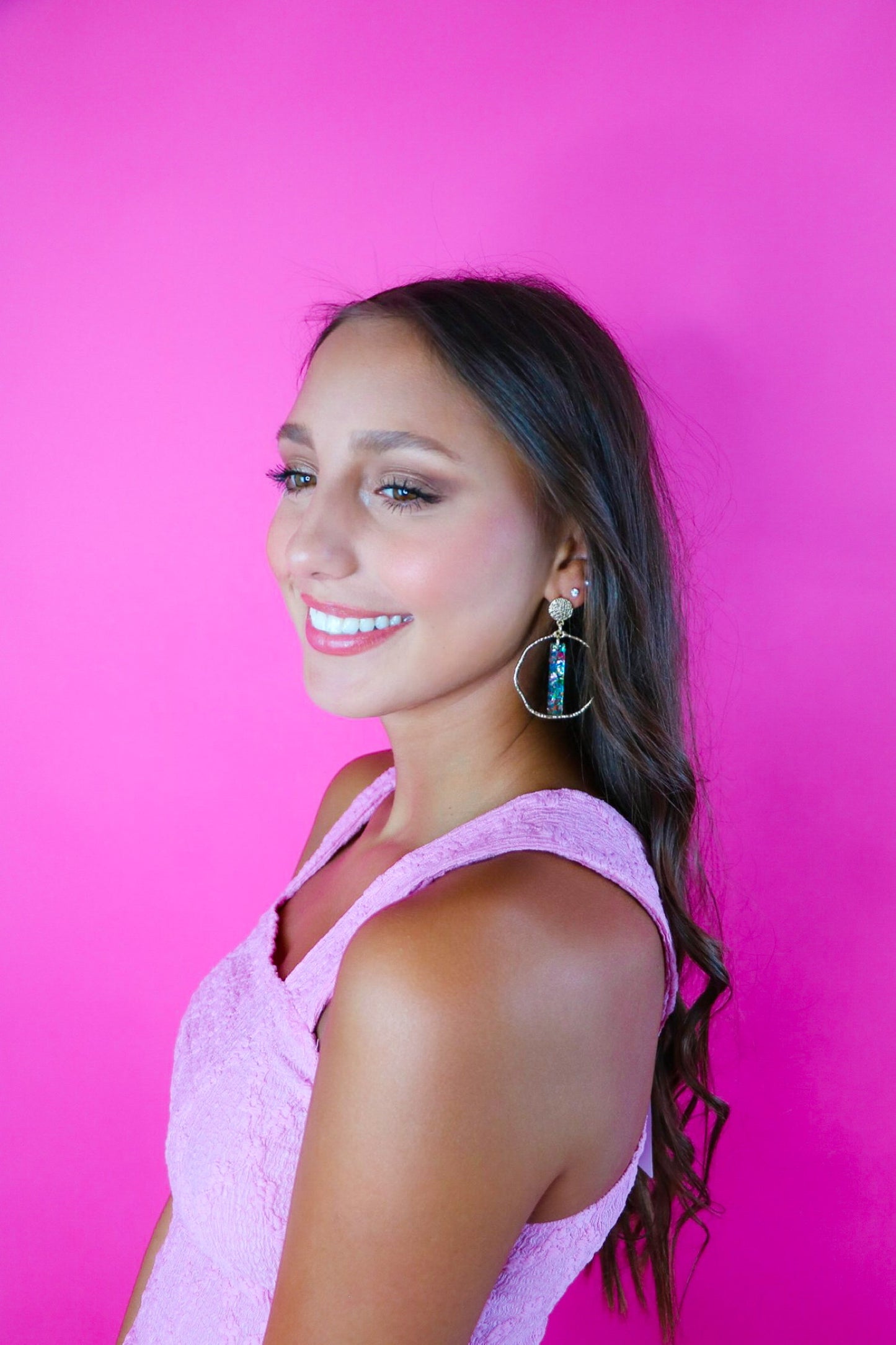 Ariel Confetti Stick Hoops