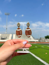 Load image into Gallery viewer, Beaded Brown Footballs (PRE-ORDER)
