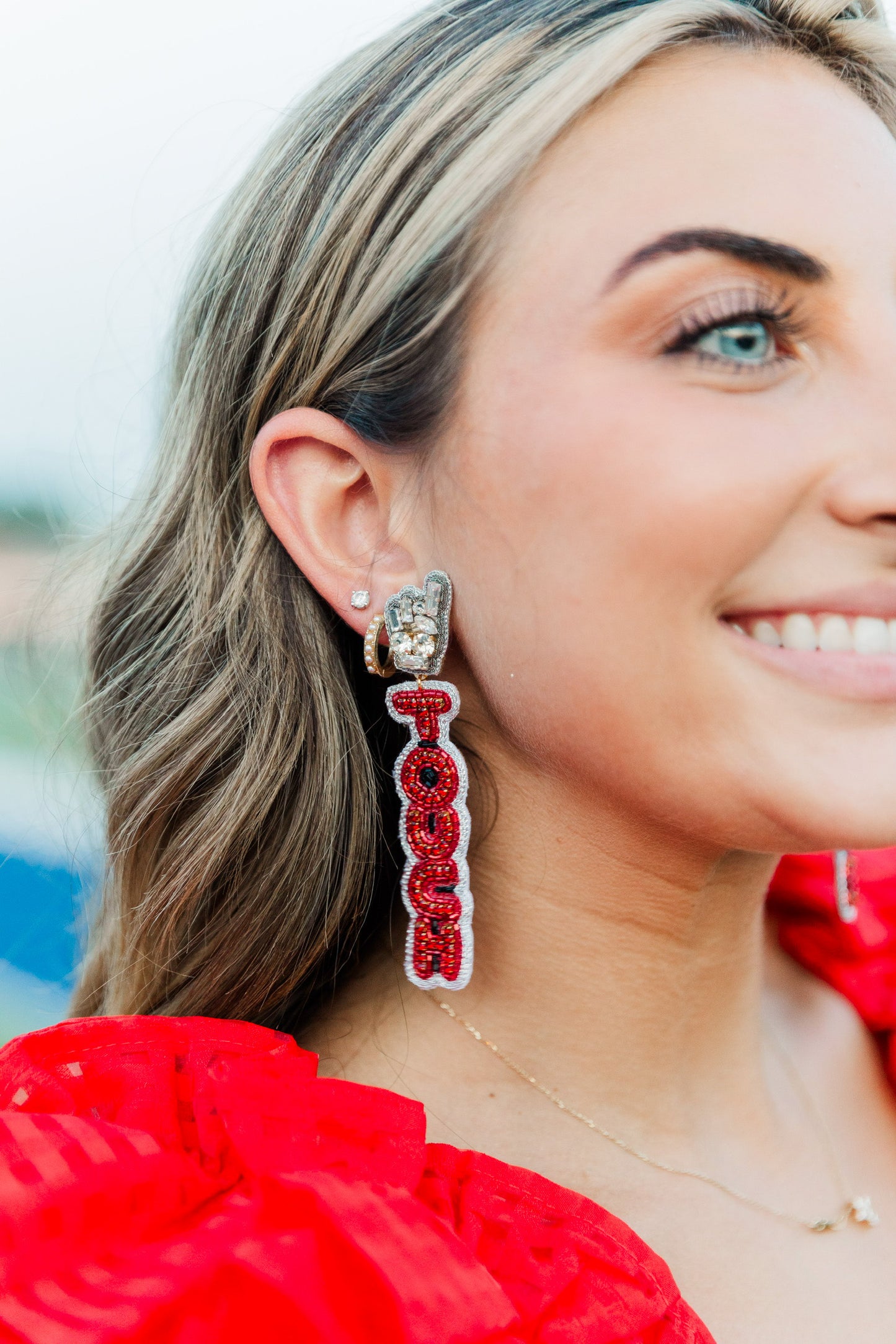 Red/Black Touchdown Drops