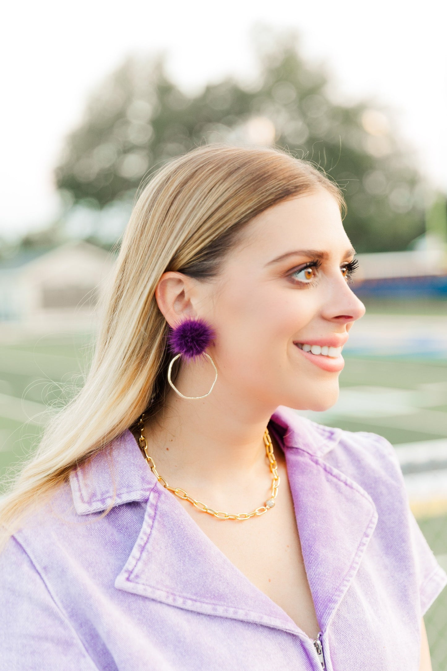 Gameday Puff Top Hoops