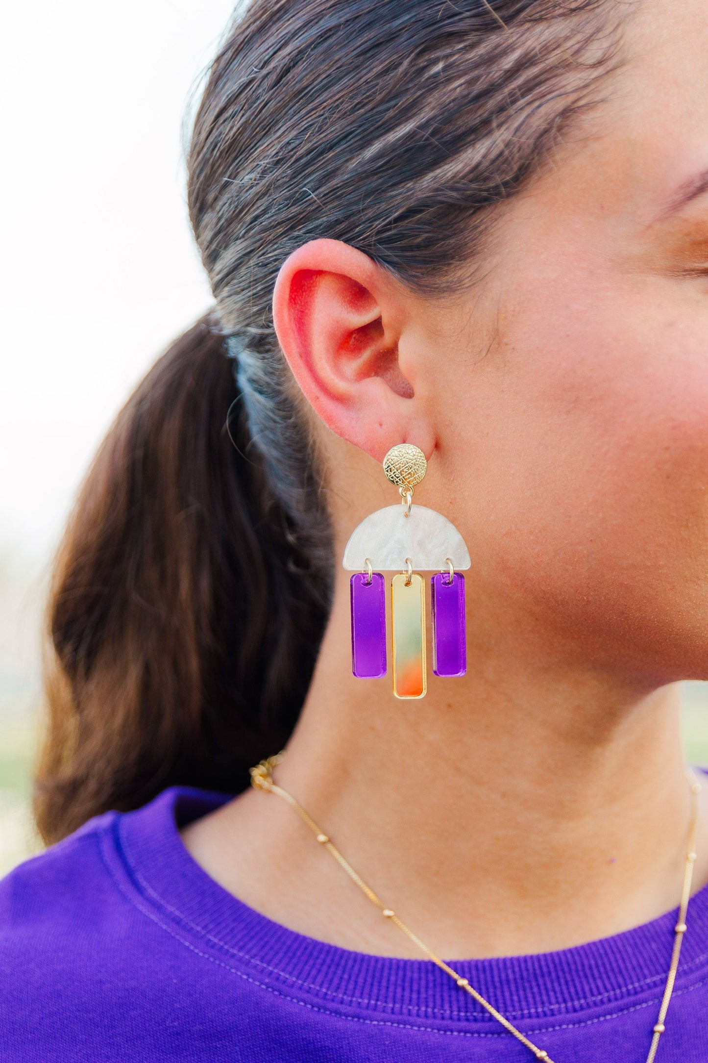 Purple/Gold Huddle Drops