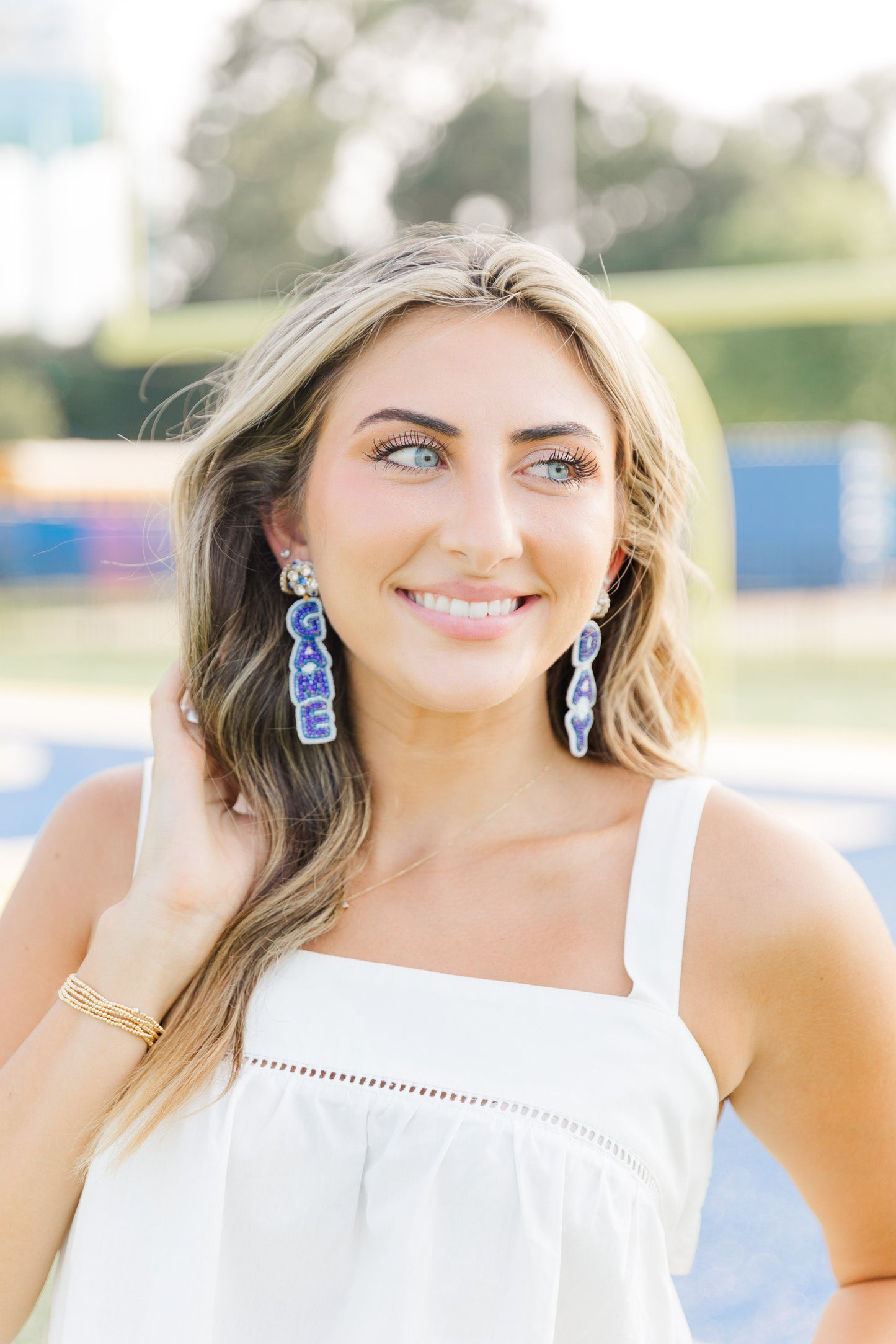 Blue/White Gameday Drops