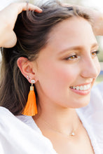 Load image into Gallery viewer, Orange Silk Tassels
