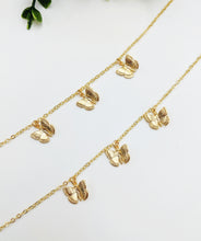 Load image into Gallery viewer, Dainty Triple Butterfly Necklace
