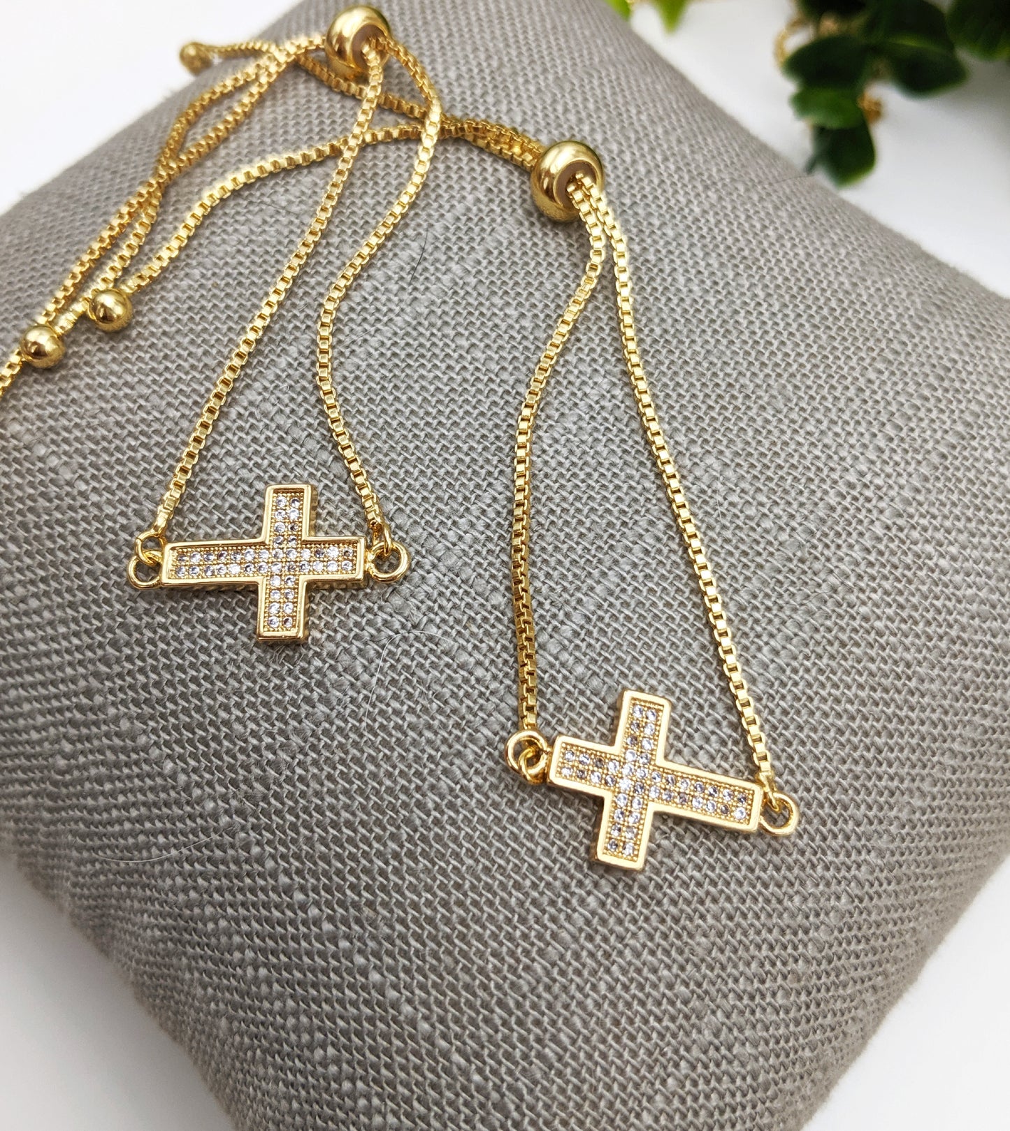 Cross Adjustable Bracelet