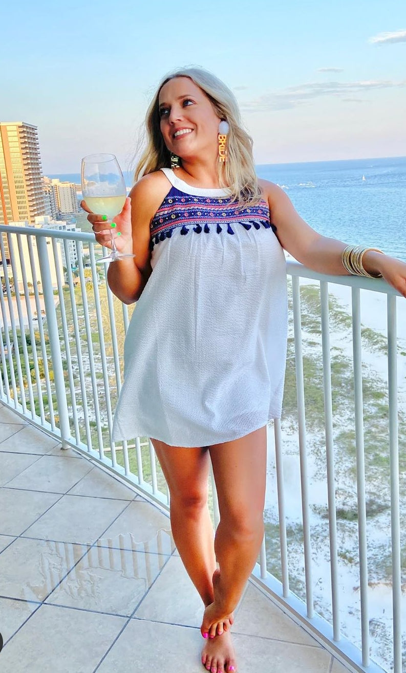 Iridescent Bride Earrings