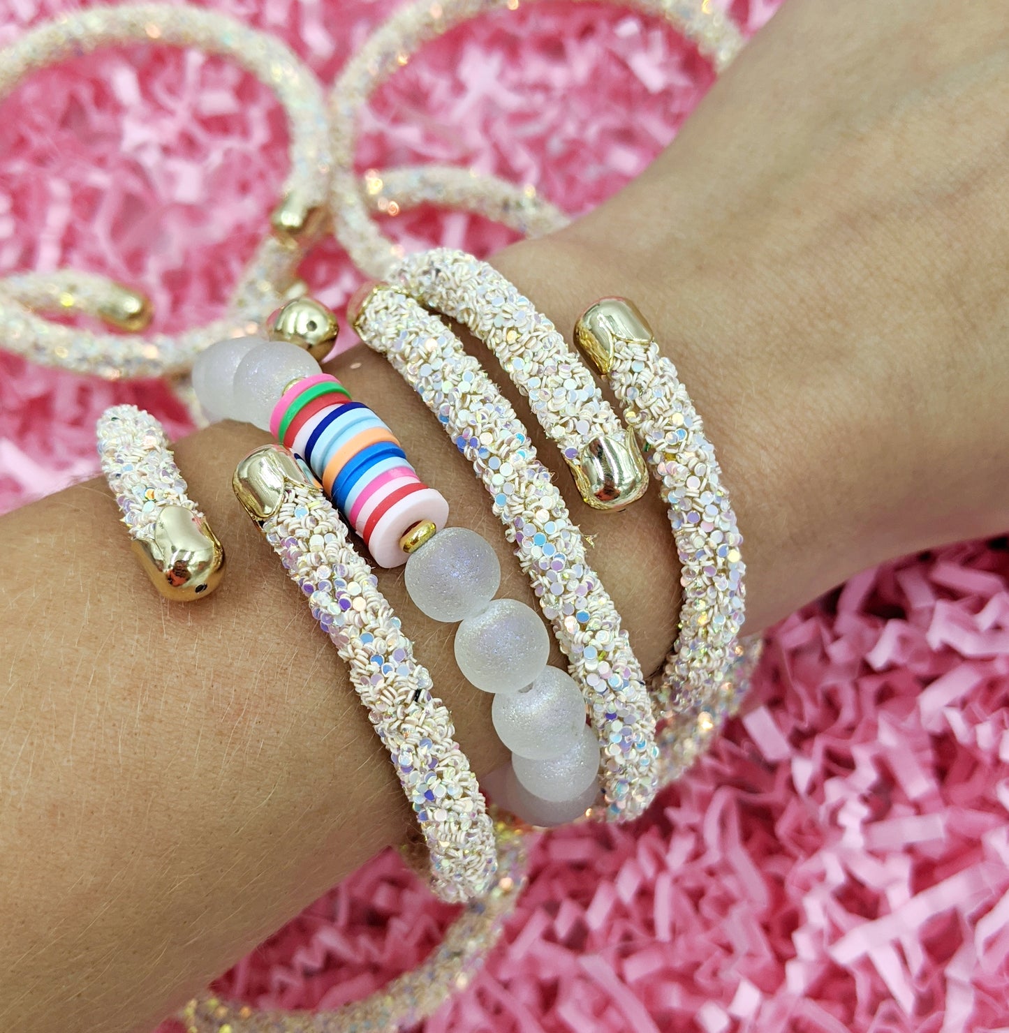 Glitter Adjustable Bracelets