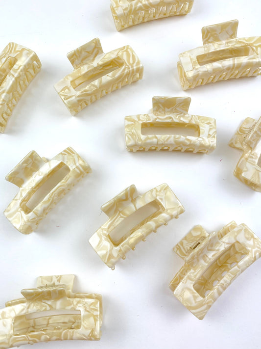 Caramel Swirl Hair Clip