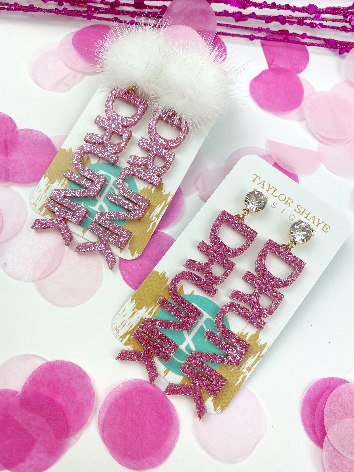 Barbie Pink Glitter Drunk Drops