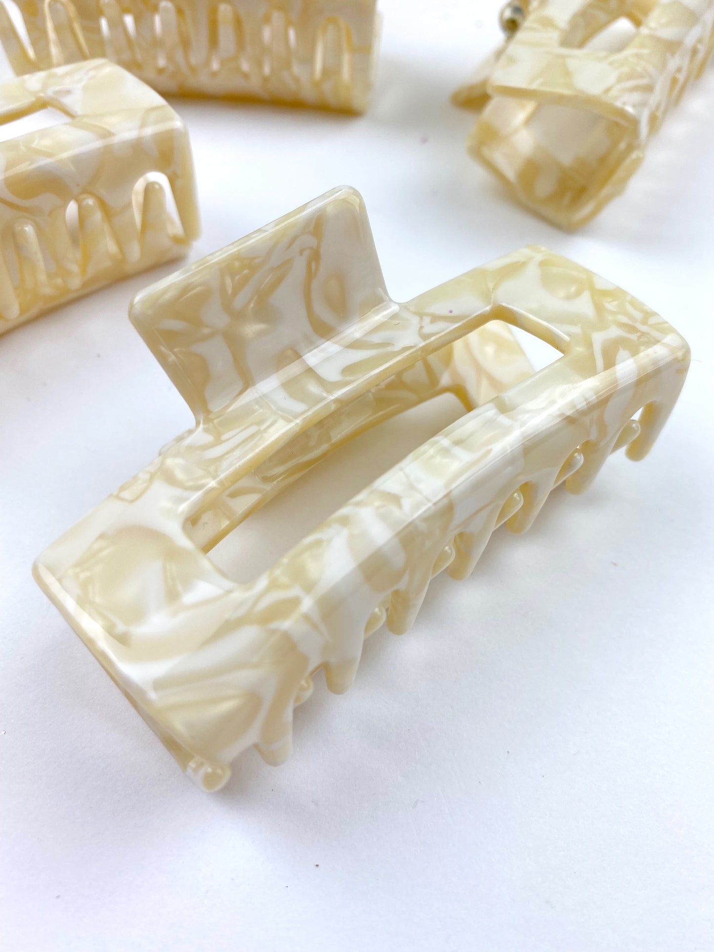 Caramel Swirl Hair Clip