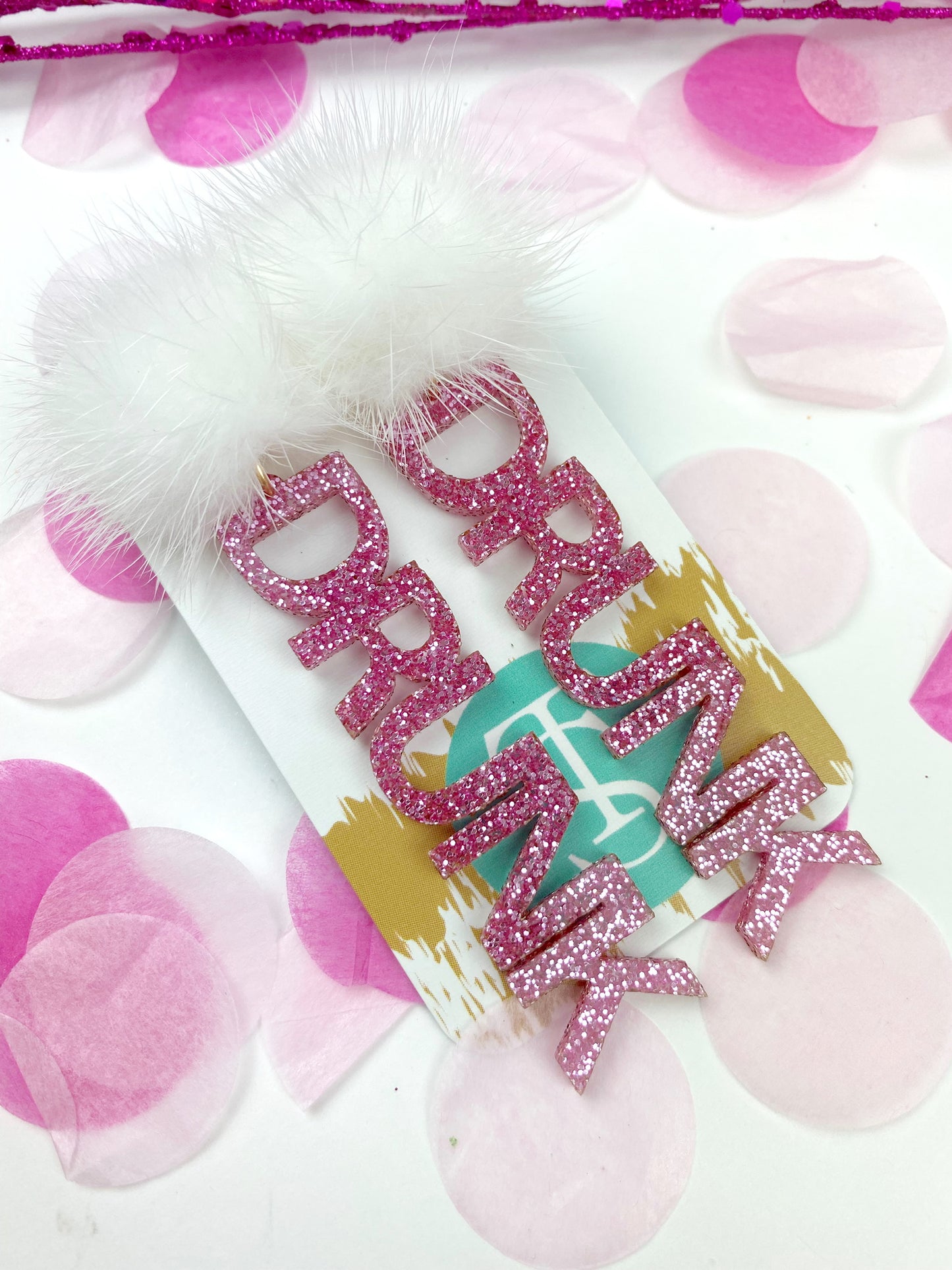 Barbie Pink Glitter Drunk Drops