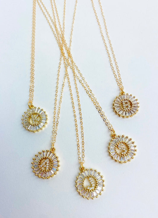 Initial Gold Filled Necklace