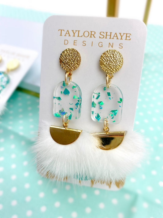 Blue Flake Arch Tassels