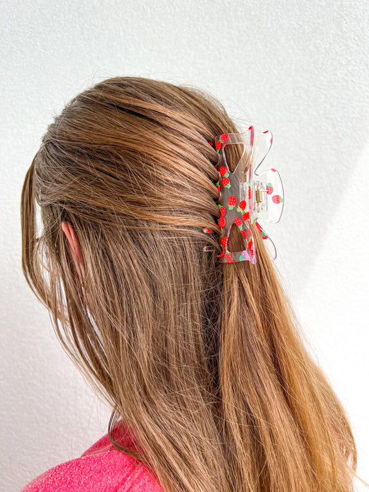 Strawberry Hair Clip