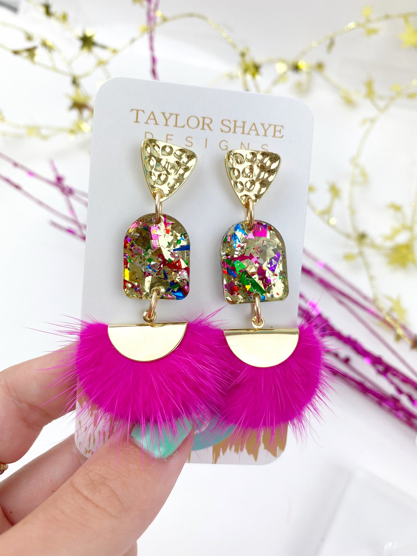 Confetti Tassel Drops