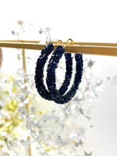 Load image into Gallery viewer, Glitter Hinge Hoops
