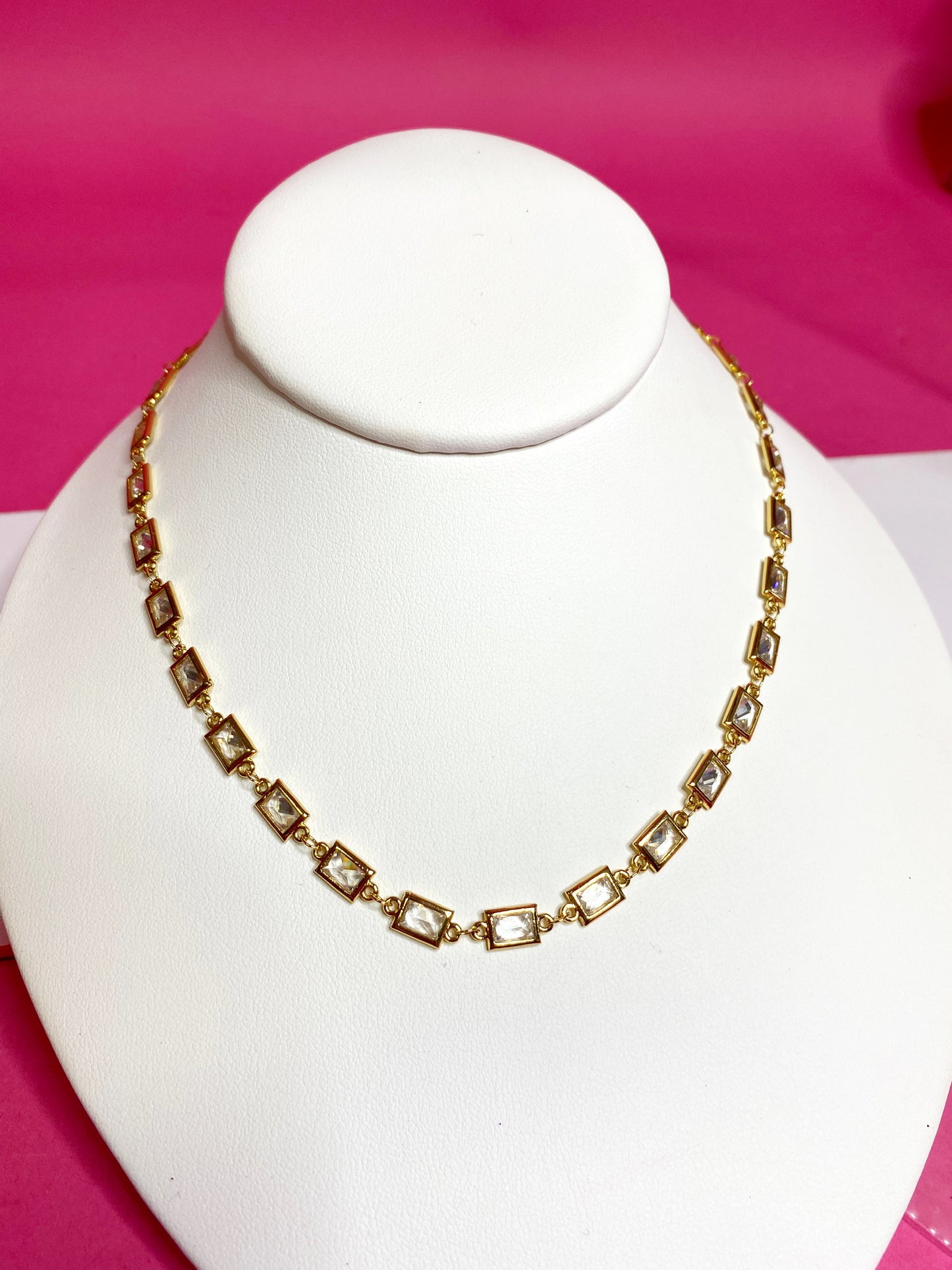 CZ Chain Layering Chokers