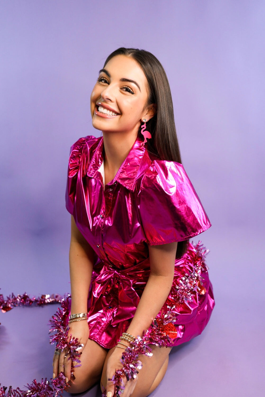 Acrylic Flamingo Drops