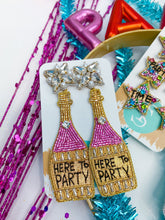 Load image into Gallery viewer, Here To Party Earrings
