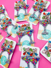 Load image into Gallery viewer, Custom Beaded Margarita Earrings
