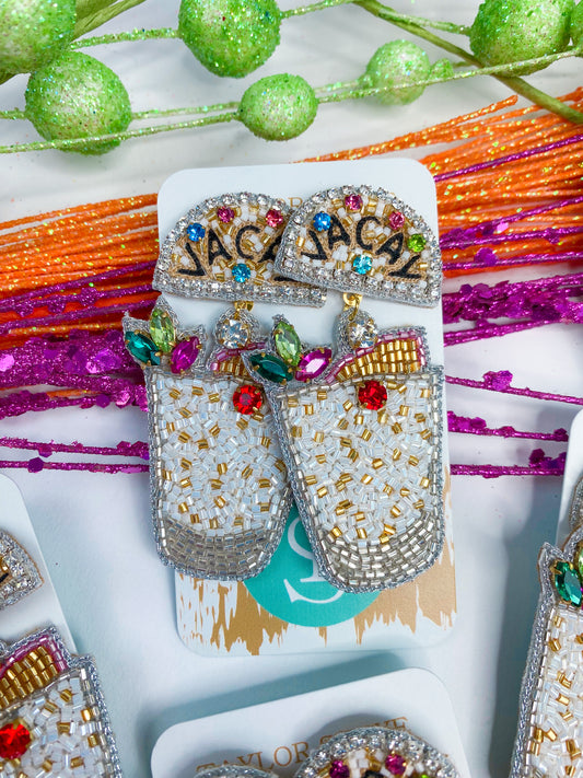 Vacay Mode Beaded Earrings